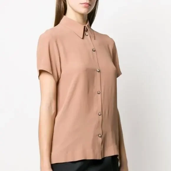 Numero Ventuno N21 Back Detail Blouse Star Button